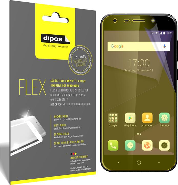 Immagine prodotto Dipos Pellicola Protettiva Full-Cover 3D (3 Pezzo/i, ZTE Blade A6)