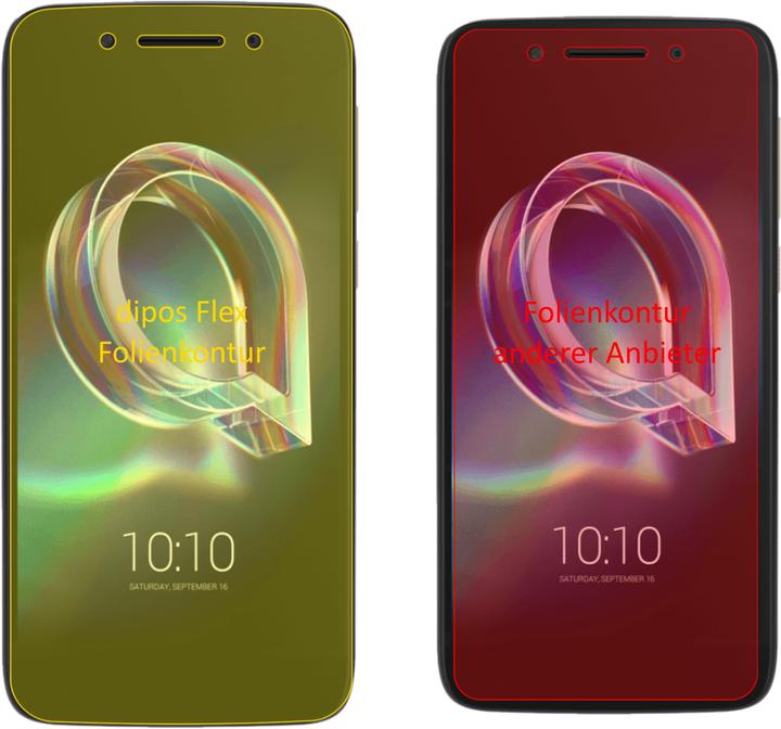Image du produit Dipos Film de Protection d’écran Full-Cover 3D (3 pièce(s), Alcatel Idol 5)