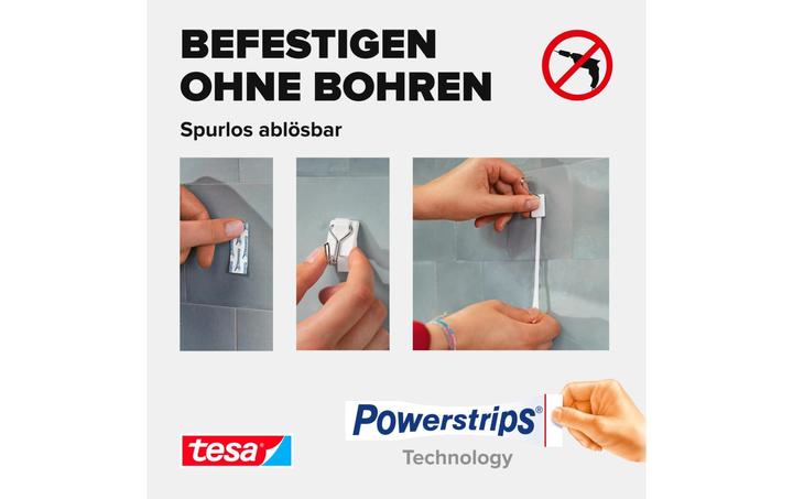 Productafbeelding tesa Powerstrips zelfklevende haken Small