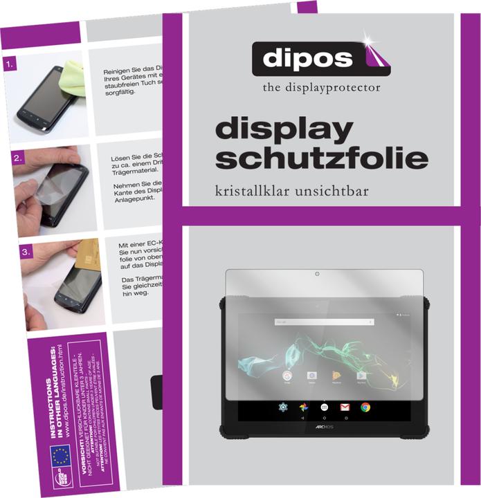 Image du produit Dipos Film de Protection d’écran Crystalclear (2 pièce(s), Sense 101x)