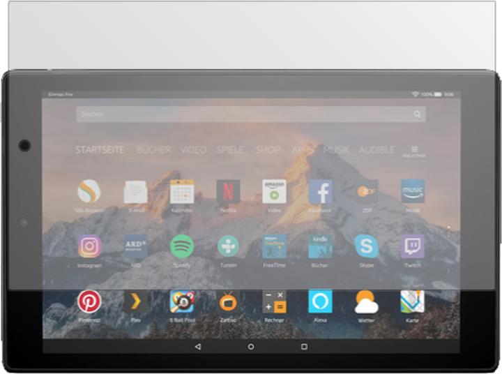 Produktbild Dipos Displayschutzfolie Antireflex (2 Stück, Amazon Fire HD 10 2017)