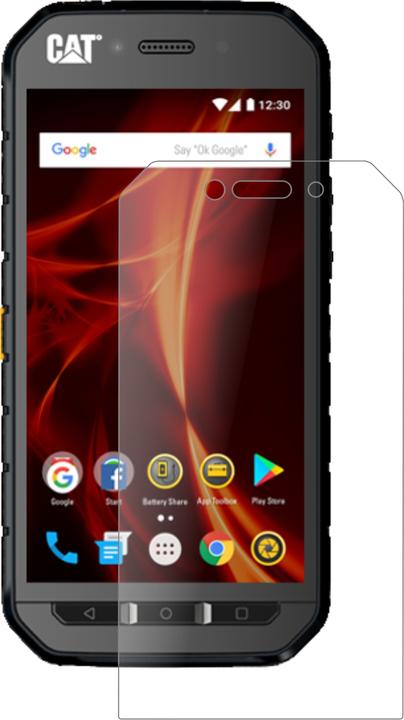 Actual product image Dipos Screen Protector Anti-Shock (1 Piece, CAT S41)