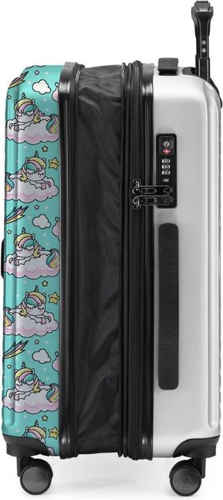 Actual product image Hauptstadtkoffer Centre - Children's suitcase hand luggage hard shell, UNICORN (55 l, Hand luggage (up to 50 litres))