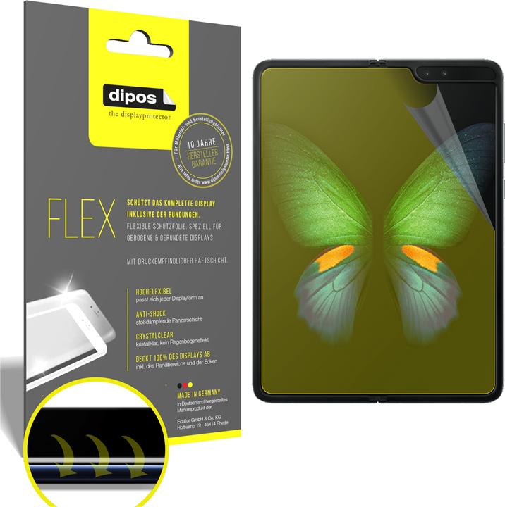 Actual product image Dipos Screen Protector Full-Cover 3D (2 Piece, Samsung Galaxy F5)