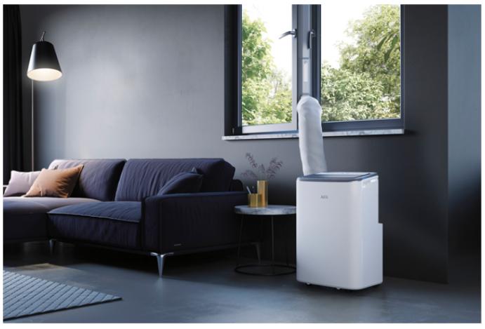 Actual product image AEG AXP34U338HW - Mobiele airco (11.60 BTU/h)