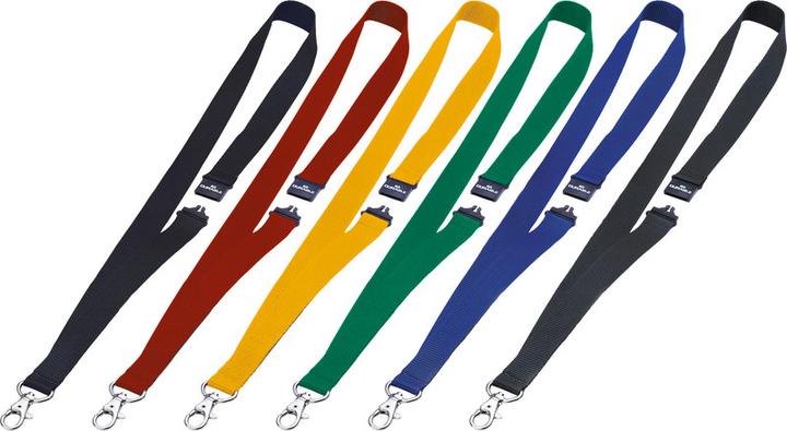 Produktbild Durable Staples Ausweisband 20, Karabiner, Juoda, 10 Stück