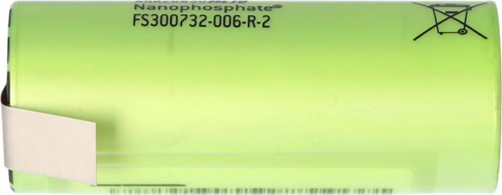Image du produit A123 Systems Akku ANR26650M1B, mit Lötfahnen Z-Form (1 pcs, 2500 mAh)