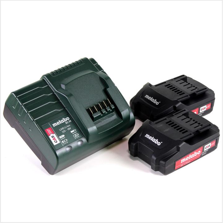 Produktbild Metabo BS 18 Set (Akkubetrieb)