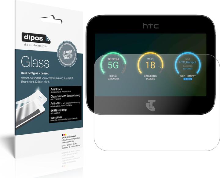 Produktbild Dipos Displayschutz Anti-Shock (2 Stück, HTC 5G Hub)