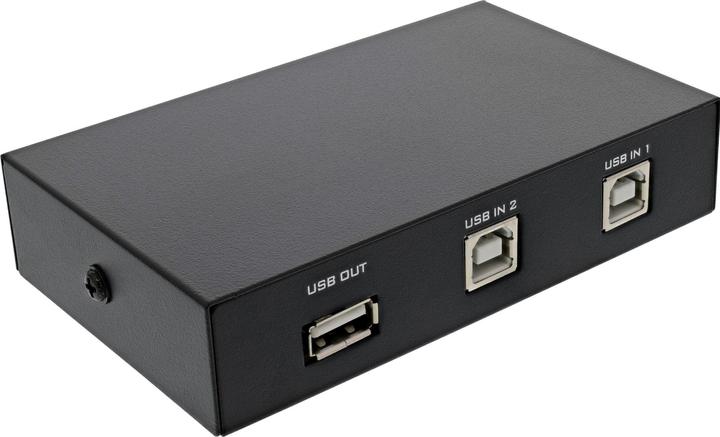Produktbild InLine USB 2.0 Umschalter manuell
