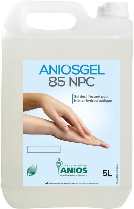 Actual product image Aniosgel 85 NPC hydroalcoholic hand disinfectant gel Gel (5000 ml)