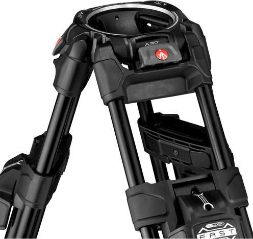 Actual product image Manfrotto 526, Fast Twin, Alu, 2n1 (Metal)