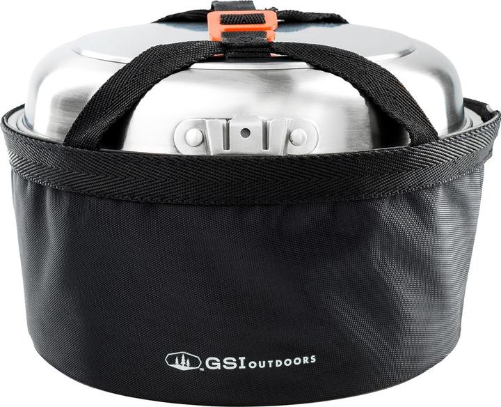 Actual product image GSI Glacier Stainless Camper Cooking Set