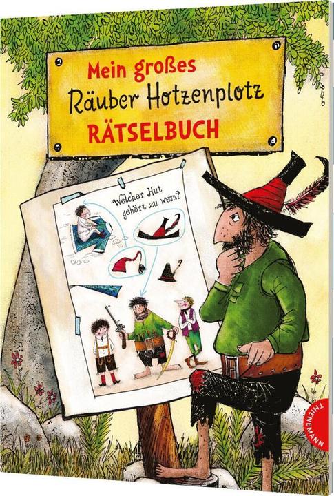 Image du produit Mein grosses Räuber Hotzenplotz-Rätselbuch (Allemand, Otfried Preussler, Mathias Weber, 2018)