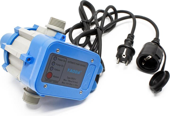 Produktbild Wiltec Druckschalter Kabel SKD-1 230V 1-phasig Pumpensteuerung Hauswasserwerk (Hauswasserpumpe)