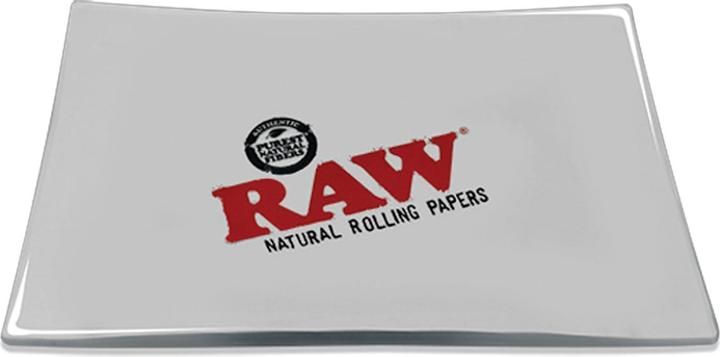 RAW Rolling Tray S Glass 150 x 100mm