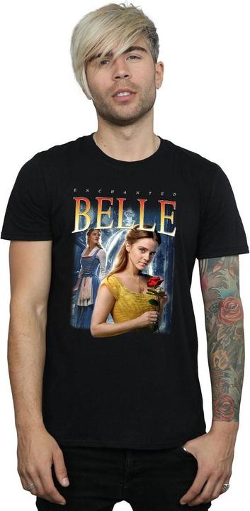 Immagine prodotto Disney Beauty And The Beast Belle Montage Maglietta Uomo (XXL)