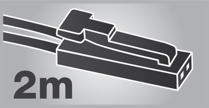 Produktbild Bilton LED-Verbindungsband zu Biltontwo - LED-Streifen mit 2 Clips 50 mm