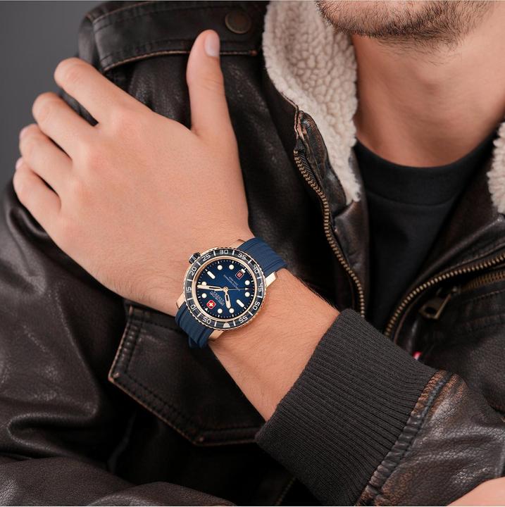 Image du produit Swiss Military Hanowa Herrenuhr (Montre de plongée, 44 mm)