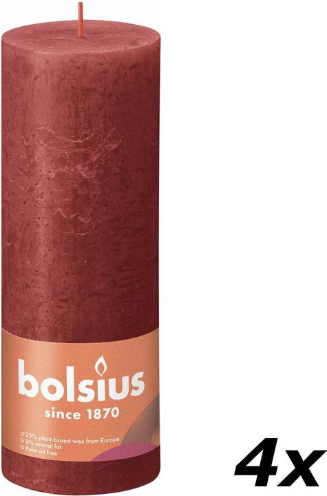 Immagine prodotto Bolsius Set di 4 candele a colonna (4 pz.)