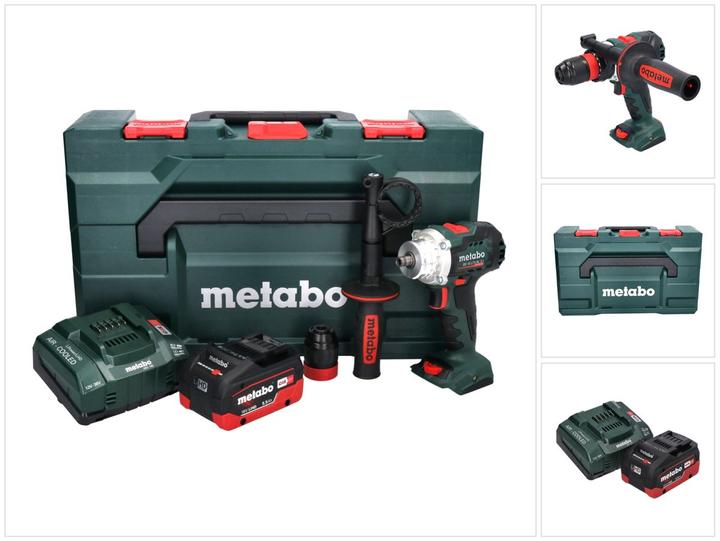 Immagine prodotto Metabo BS 18 LTX BL Q I Trapano avvitatore a batteria 18 V 130 Nm Brushless + 1x batteria ricaricabile 5,5 (Batteria ricaricabile)