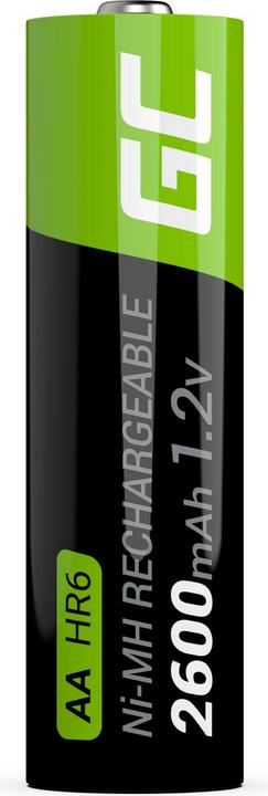 Actual product image GreenCell Battery - 1.2 V (4 pcs., AA, 2600 mAh)