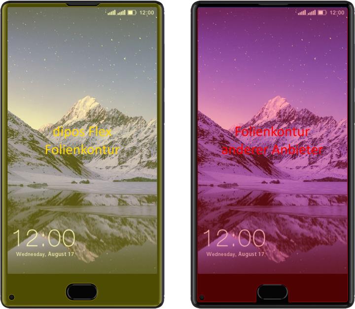 Actual product image Dipos Screen Protector Full-Cover 3D (2 Piece, Leagoo Kiicaa Mix)