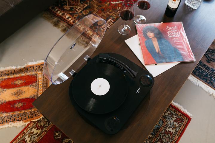 Produktbild Lenco GRAMOFON LS-40BK schwarz (Halbautomatisch)