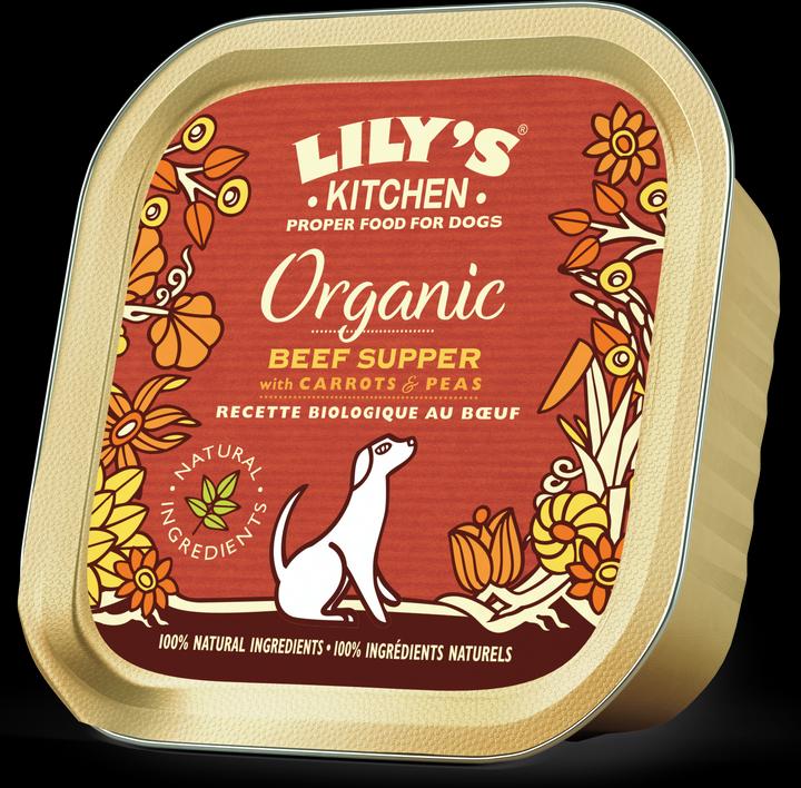 Produktbild Lily's Kitchen Organic Beef Supper (Adult, 1 Stk., 150 g)