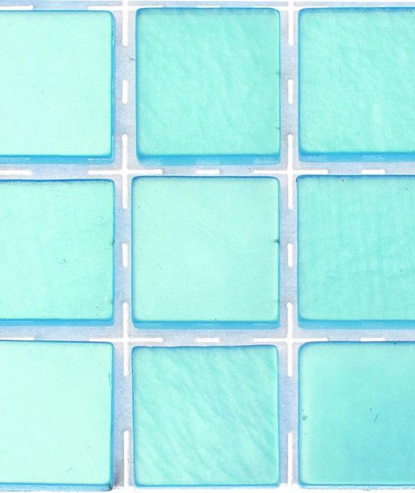 Actual product image Glorex Mosaic stones self-adhesive light blue
