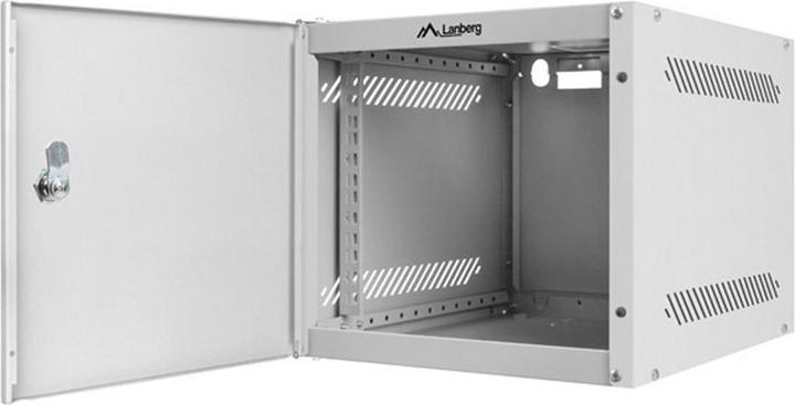 Lanberg WF10-2304-00S Rack 4U Wandmontiertes Regal (4 HE, 10 Zoll Rack)