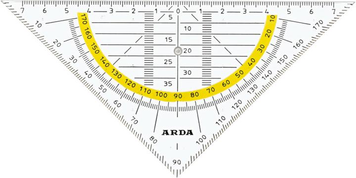 Arda Geometrie-Dreieck Uni (160 mm)
