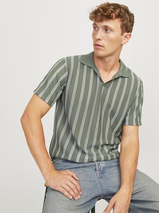 Immagine prodotto Jack & Jones Maglietta con colletto a righe Resort (S)