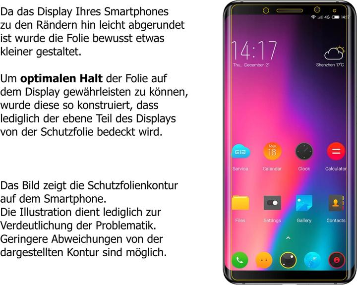 Produktbild Dipos Displayschutzfolie Antireflex (6 Stück, Elephone U Pro)