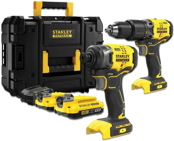 Immagine prodotto Stanley FATMAX 18V HD ID 2x 2Ah Bat 1.25A (Batteria ricaricabile)