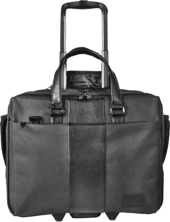 Immagine prodotto Dermata Trolley per laptop business Canvas 3497CV Zwart (32 l, Bagaglio a mano (fino a 50 litri))