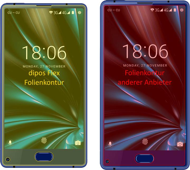 Image du produit Dipos Film de Protection d’écran Full-Cover 3D (2 pièce(s), Doogee MIX Lite)