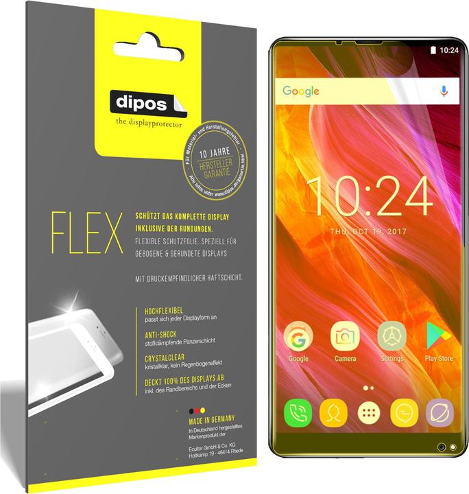 Produktbild Dipos Displayschutzfolie Full-Cover 3D (2 Stück, Oukitel Mix 2)