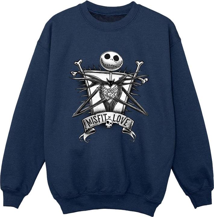 Actual product image Disney Boys The Nightmare Before Christmas Misfits Love Sweatshirt (152, 158)