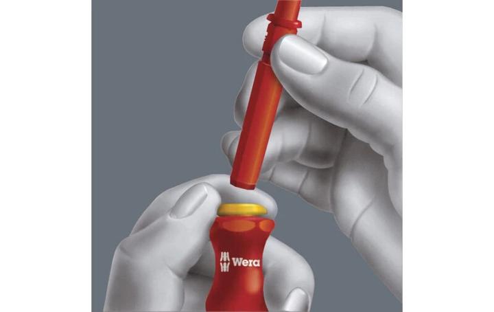 Produktbild Wera VDE Wechselklingen-Set (Phillipps-Kreuzschlitz (PH), Torx (TX), Pozidriv-Kreuzschlitz (PZ), Schlitzschrauben)