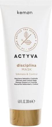 Actual product image Kemon - Actyva Disciplina Mask (coarse and unruly hair) - Nourishing mask (200 ml)