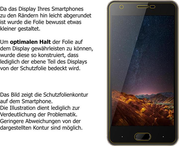 Actual product image Dipos Screen Protector Anti-Shock (2 Piece, Doogee X20L)
