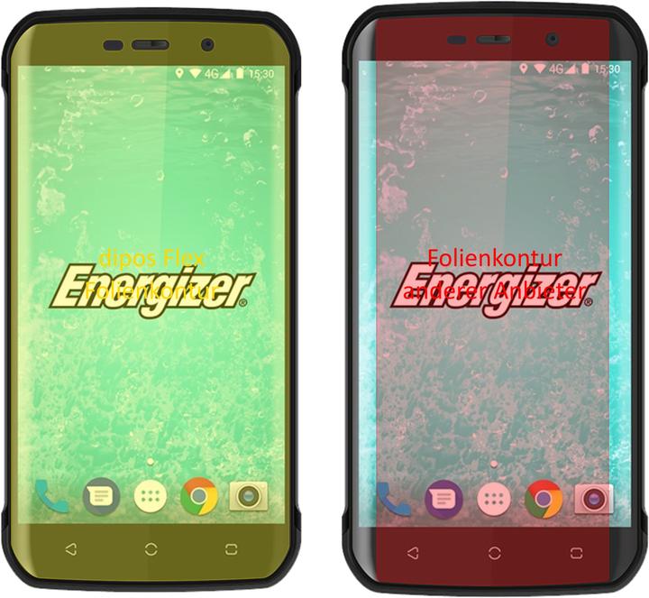 Image du produit Dipos Film de Protection d’écran Full-Cover 3D (2 pièce(s), Étui rigide Energizer H550S)