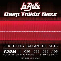 Produktbild La Bella Black Nylon Tape 750N 050/105