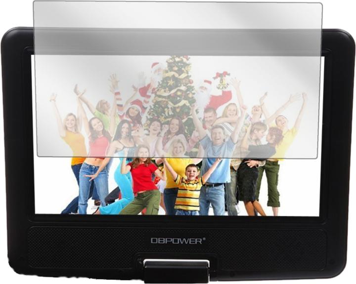 Actual product image Dipos Screen Protector Crystalclear (3 Piece, DBPower 9.5 Inch Portable DVD Player)