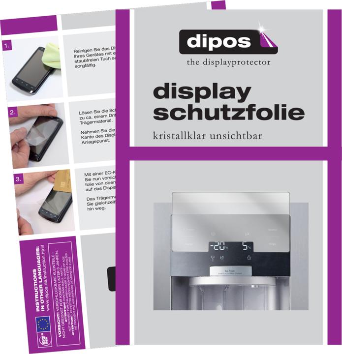 Produktbild Dipos Displayschutzfolie Crystalclear (2 Stück, RS7578THCSREF)