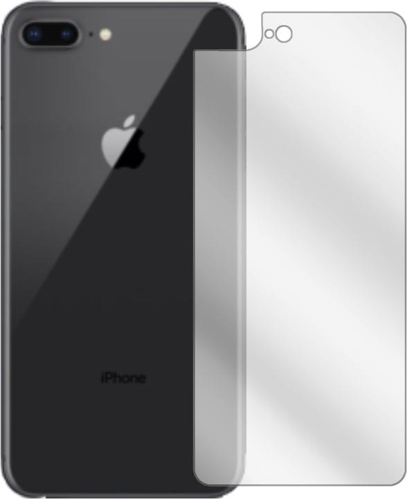 Produktbild Dipos Displayschutzfolie Crystalclear (2 Stück, Apple iPhone 8 Plus)