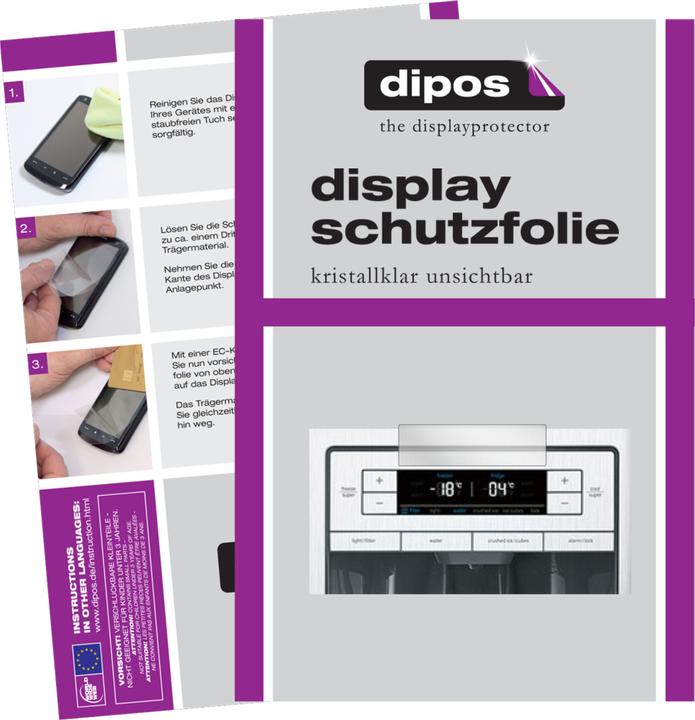 Produktbild Dipos Displayschutzfolie Crystalclear (2 Stück, KA90GAI20 iQ500)