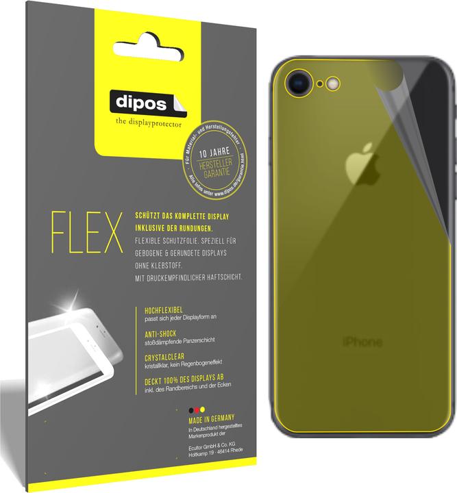 Produktbild Dipos Displayschutzfolie Full-Cover 3D (3 Stück, Apple iPhone SE (3rd Gen), Apple iPhone SE (2nd Gen))