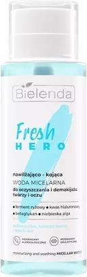 Produktbild Bielenda Fresh Hero woda micelarna do oczyszczania i demakijażu twarzy i oczu 400ml (Reinigungsmilch, 400 ml)